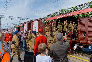 Александр Куниловский: «Ретропоезд» - это символ преемственности поколений и общей победы»